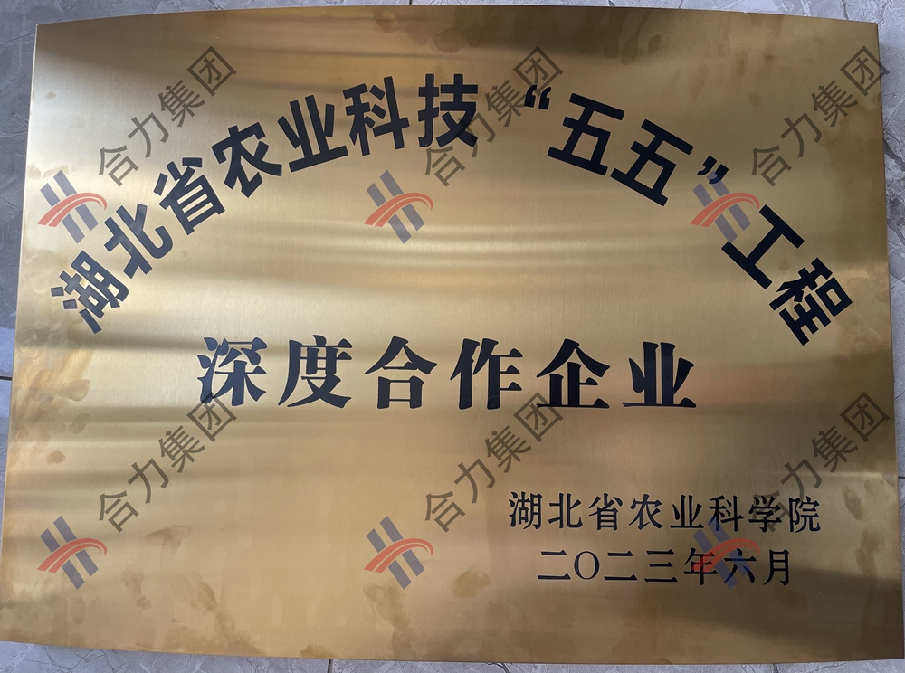 湖北省农业科技“五五”工程深度合作企业